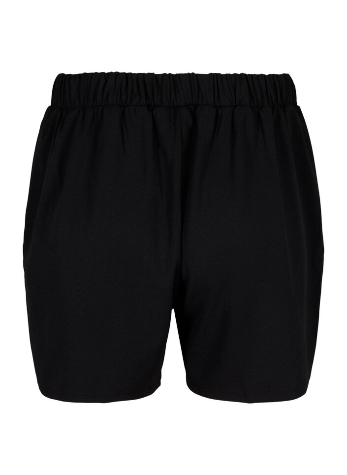 FLASH - Löst sittande shorts med fickor, Svart, Packshot image number 1