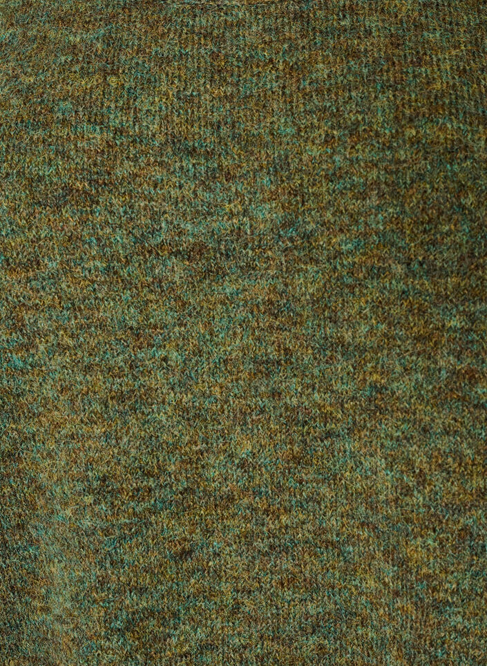 L&ouml;s rundhalsad tr&ouml;ja, Gr&ouml;n, Packshot image number 2