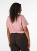 T-shirt med tryck, Rosa, Model image number 2