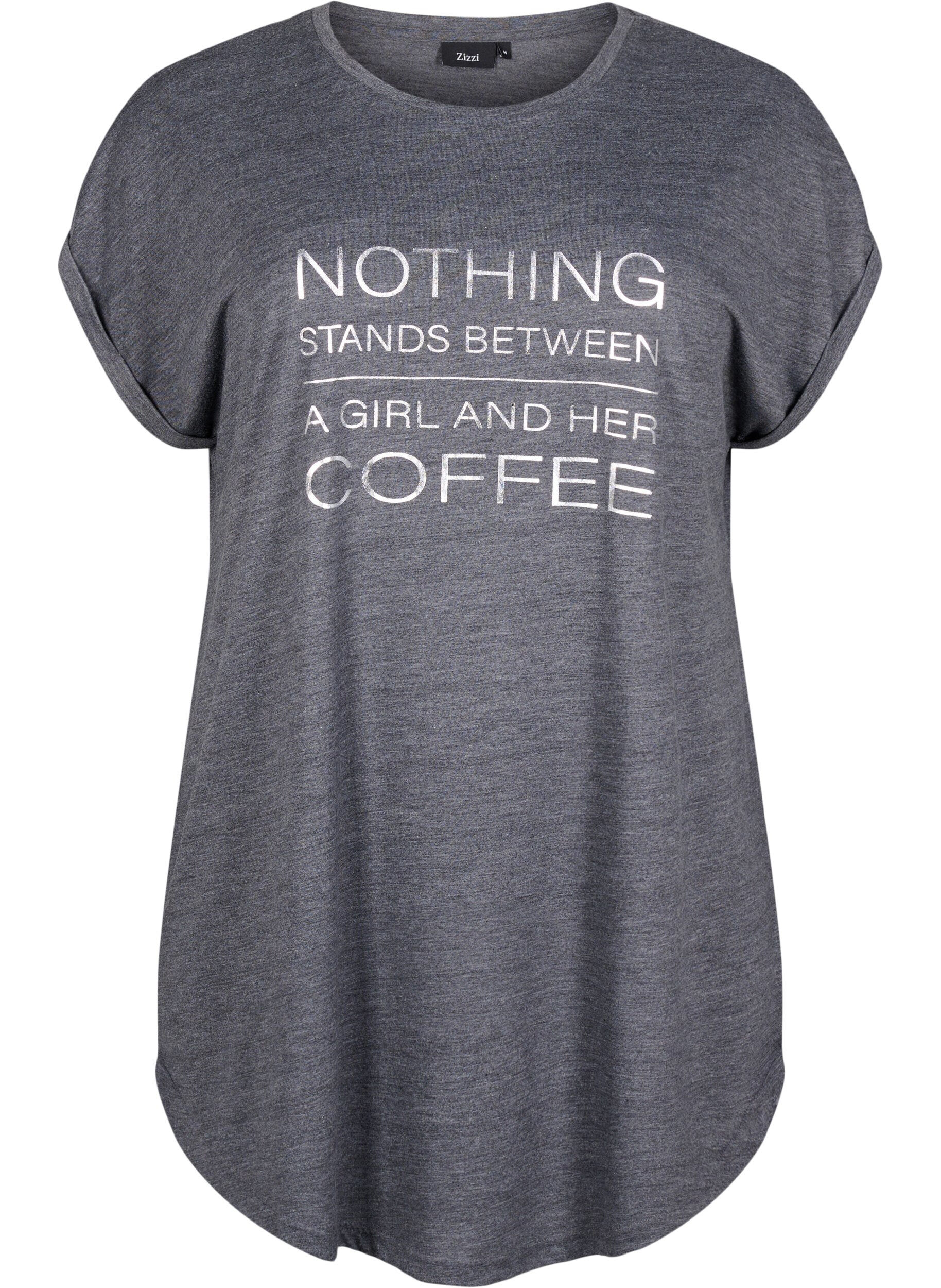 ZizziKort&auml;rmat nattlinne med texttryck, , Packshot image number 0