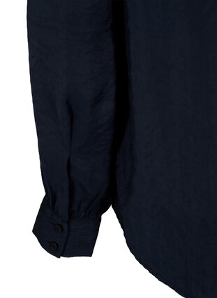 Långärmad skjorta i TENCEL™ Modal, Black, Packshot image number 3