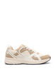 Sportiga sneakers med mesh, Beige, Packshot image number 0