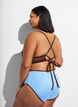V&auml;ndbar bikinitrosa med normal midja, Brun, Model image number 1