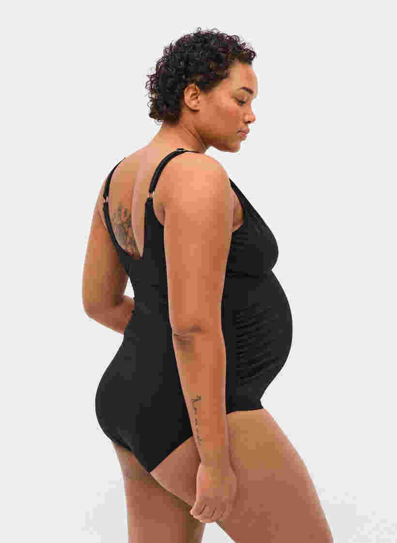 Baddräkt för gravida, Black, Model image number 1