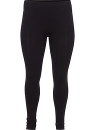 Sömlösa leggings, Black