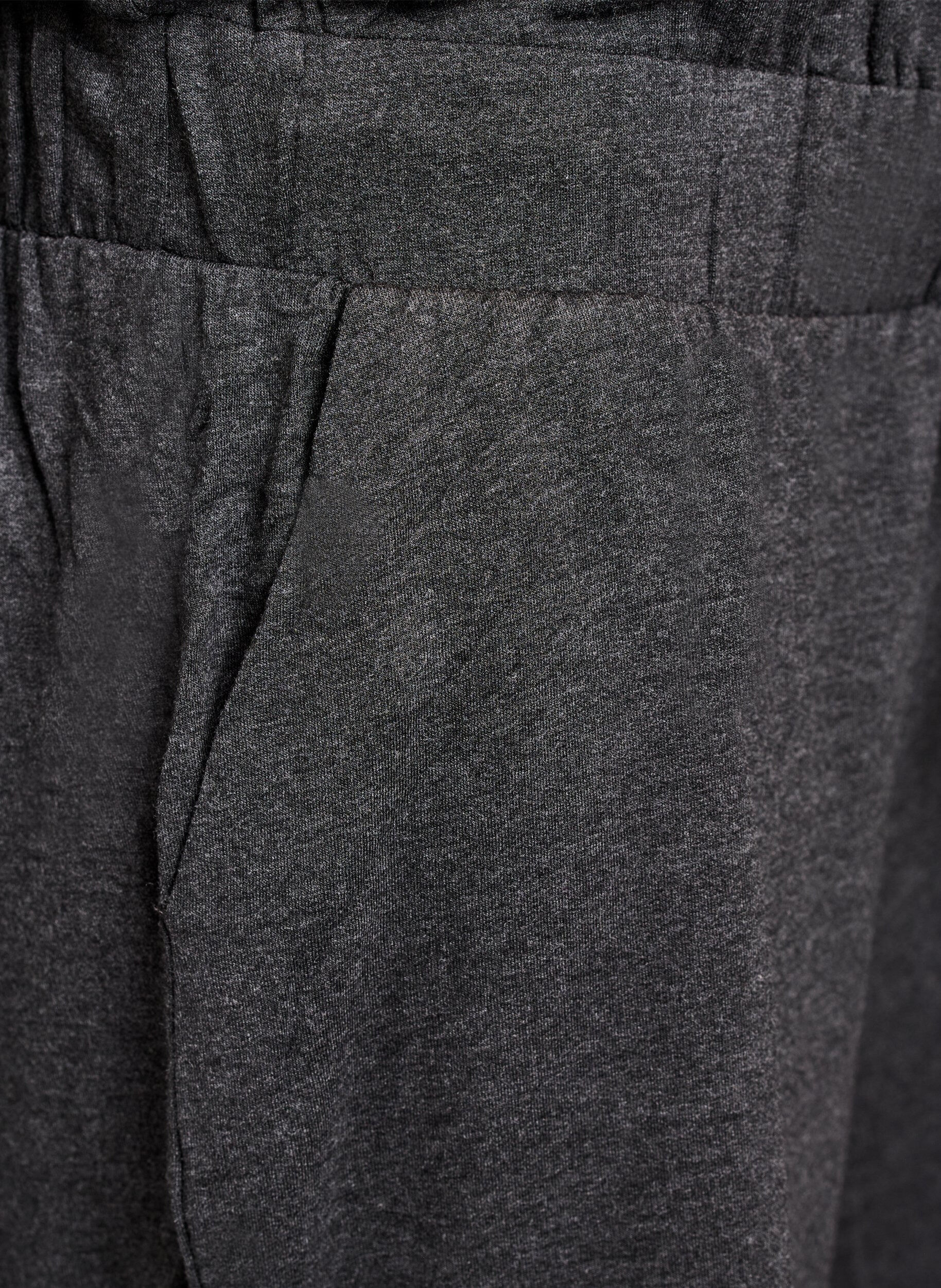 Zizzi Jumpsuit med korta ben, Gr&aring;, Packshot image number 2