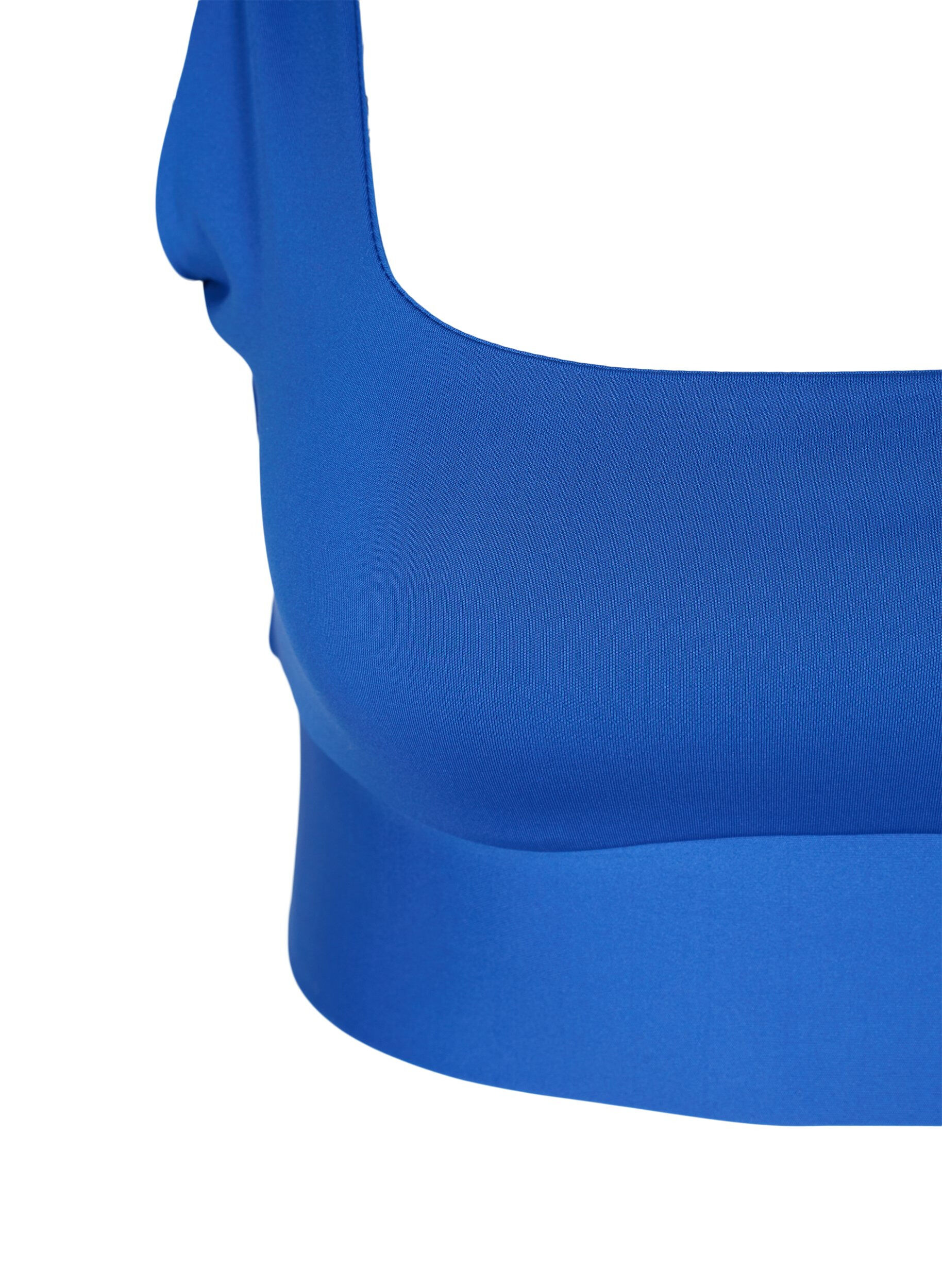 Zizzi Sport-bh med fyrkantig sk&auml;rning, Black, Packshot image number 2