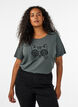 T-shirt med tryck, Gr&ouml;n, Model image number 0