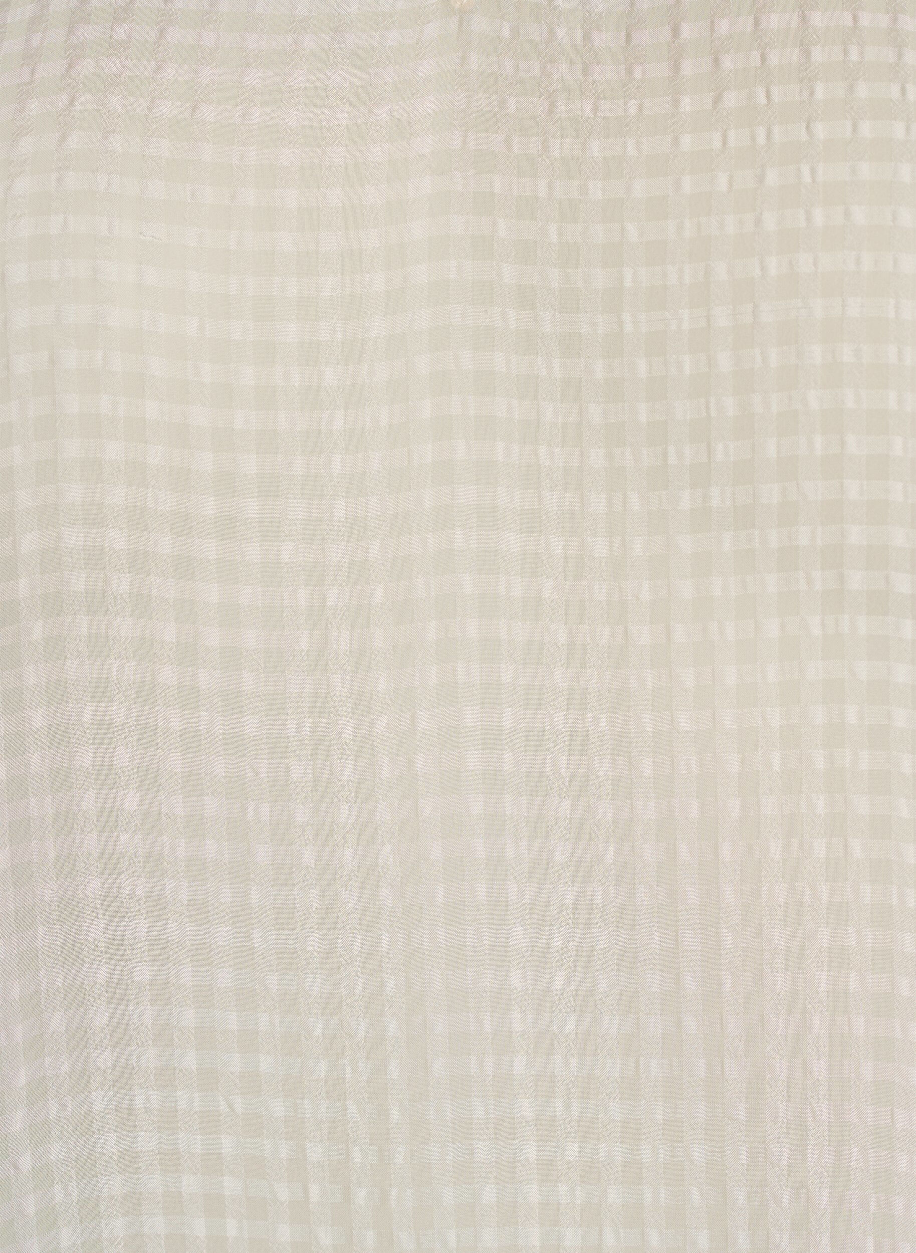 ZizziBlus i seersucker med v-ringning, Beige, Packshot image number 2
