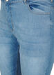 Bootcutjeans med slits, Blue Denim, Packshot image number 2