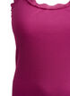 Topp med spetskant, R&ouml;d, Packshot image number 2