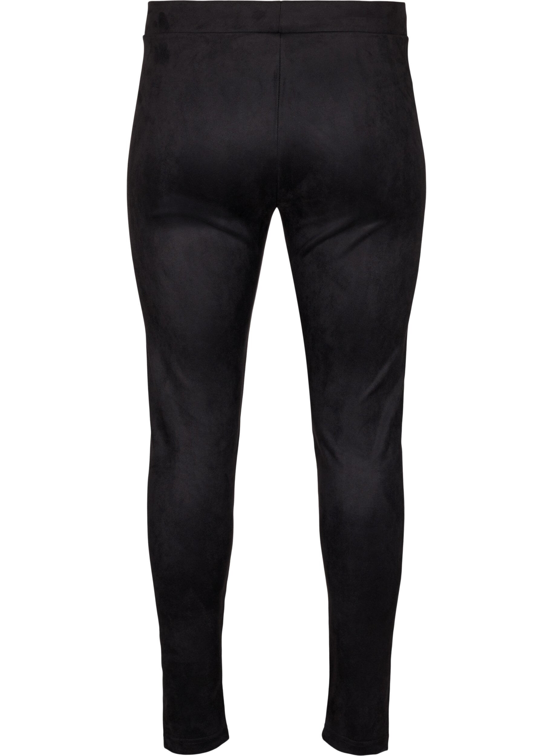 ZizziLeggings i mockaimitation, Black, Packshot image number 1