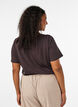 T-shirt med tryck, Brun, Model image number 2