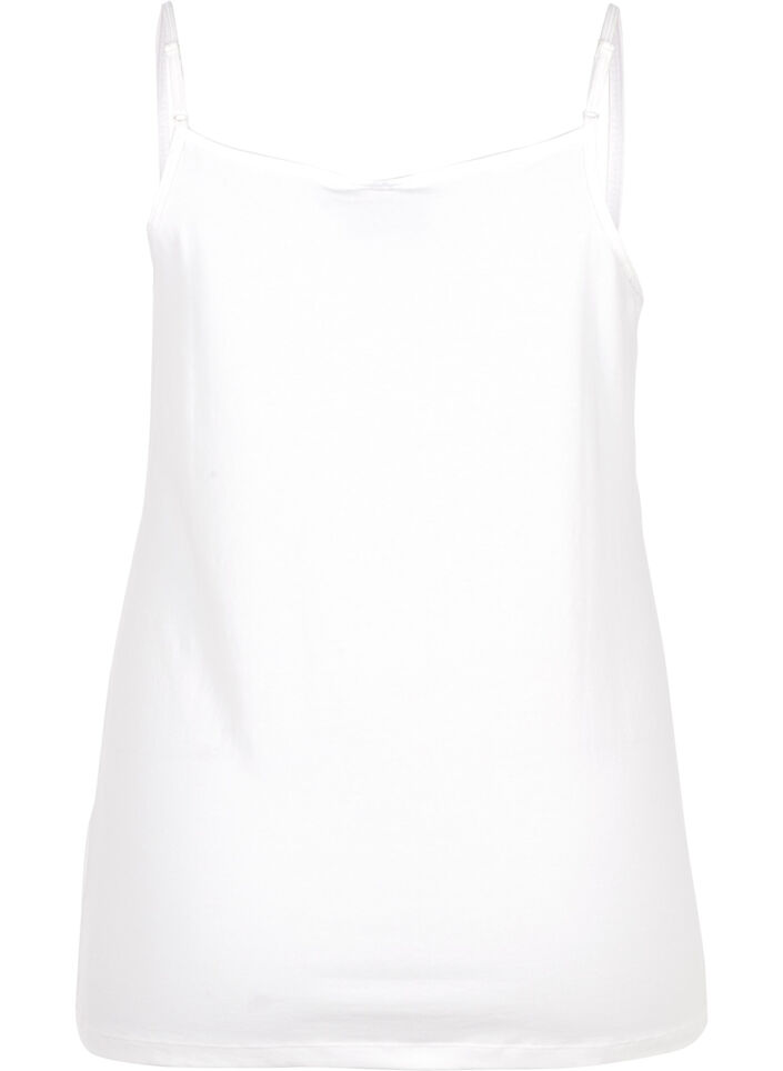 Baslinne i bomull, Vit, Packshot image number 1