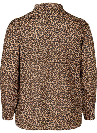 Skjorta med leopardmönster, Leo, Packshot image number 1