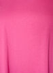 Kort&auml;rmad t-shirt i bomullsmix, Rosa, Packshot image number 2