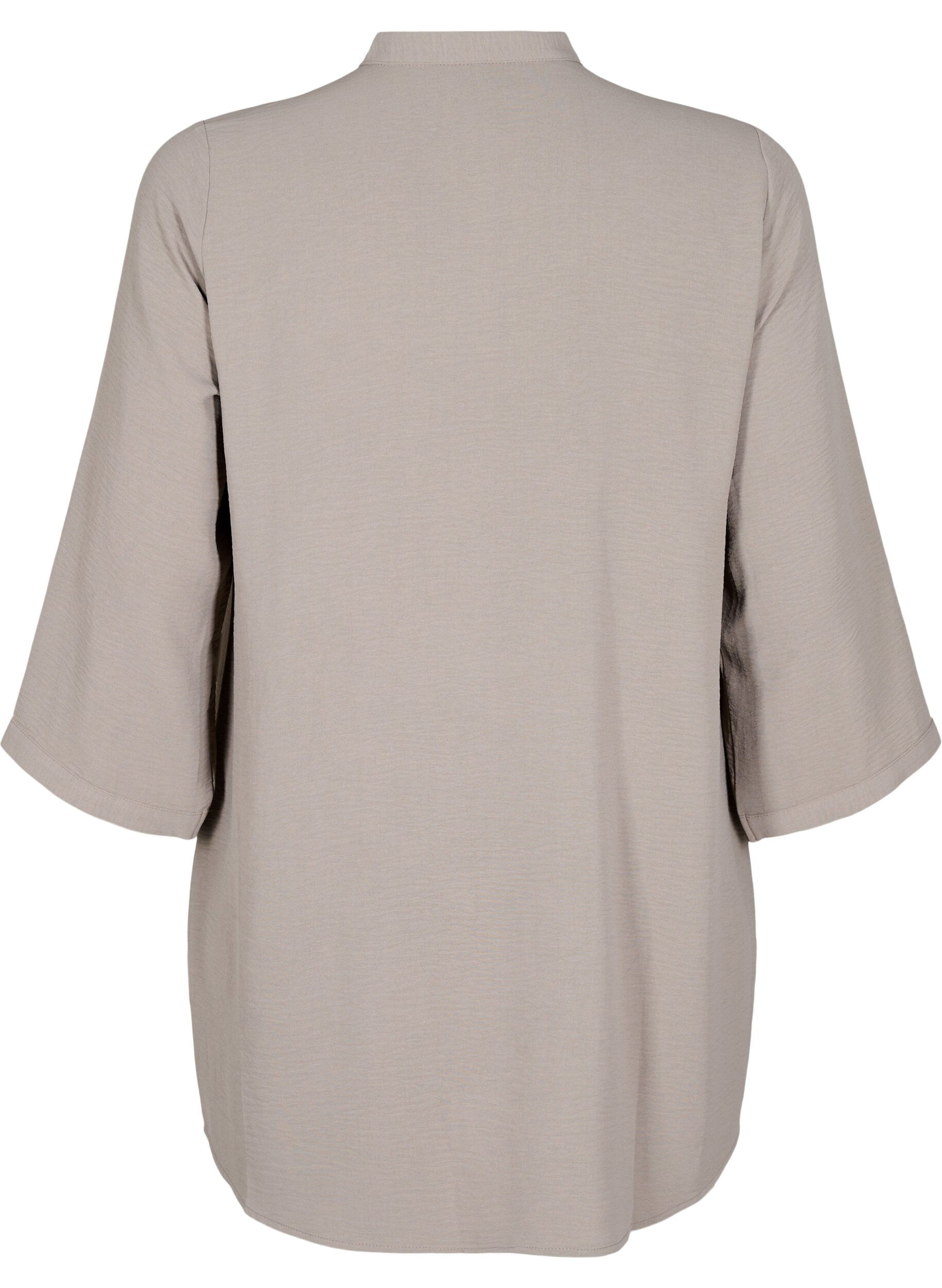 ZizziTunika med 3/4-&auml;rmar, Beige, Packshot image number 1