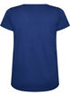 T-shirt i bomull med tryck framtill och v-ringning, 1447, Packshot image number 1