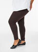 Leggings i bomull med foder, Brun, Model image number 0
