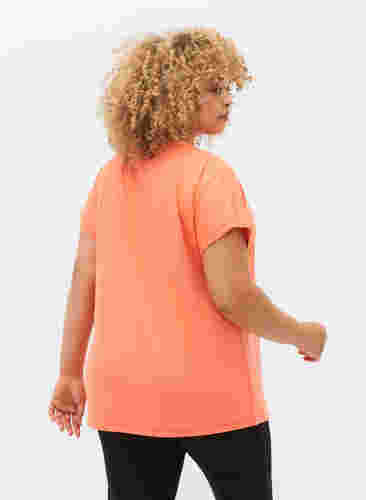 Kortärmad t-shirt för träning, Living Coral, Model image number 1