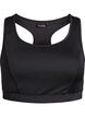 Sport-BH med racerback, Svart, Packshot image number 0