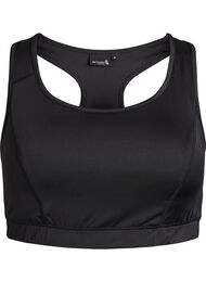 Sport-BH med racerback, Svart