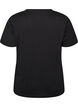 T-shirt med tryck, Svart, Packshot image number 1