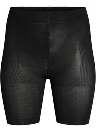 2-pack push-up shorts i 60 denier med formande effekt, Svart