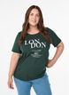 T-shirt med tryck, Gr&ouml;n, Model image number 0