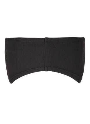 Pannband i fleece med reflex, Black, Packshot image number 1