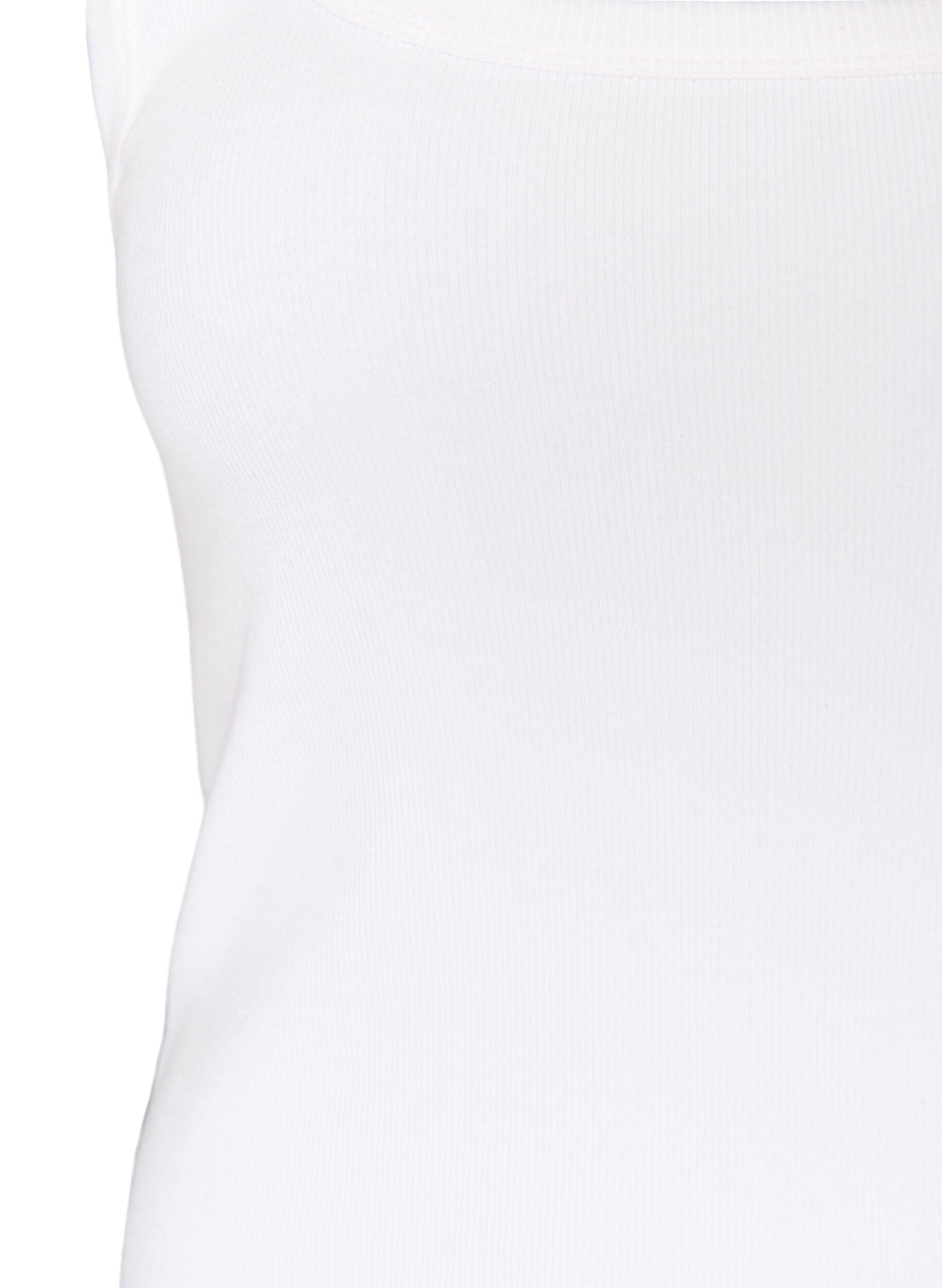 ZizziRibbad topp med fyrkantig ringning, Vit, Packshot image number 2