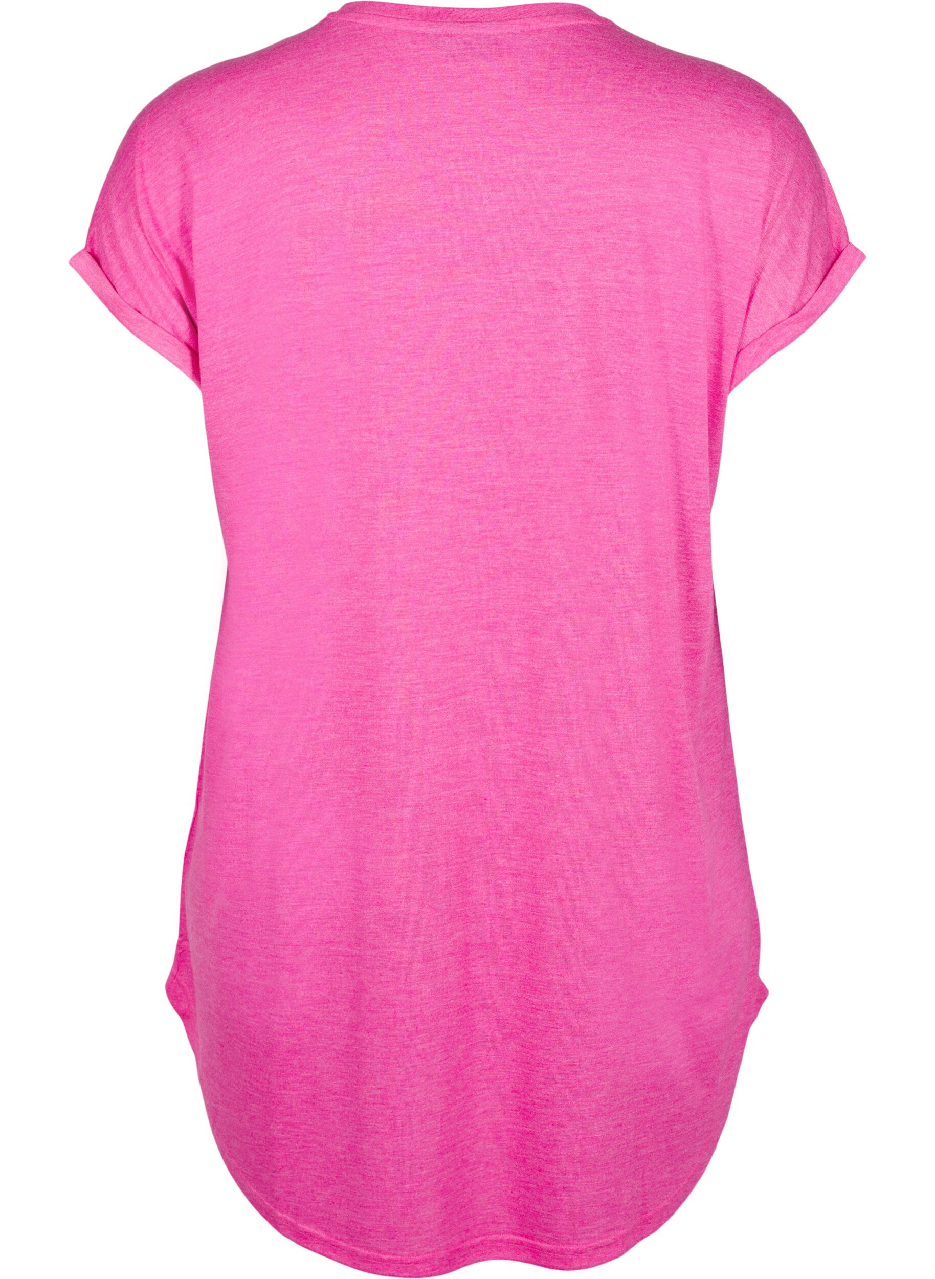 Zizzi Kort&auml;rmat nattlinne med texttryck, 9990, Packshot image number 1