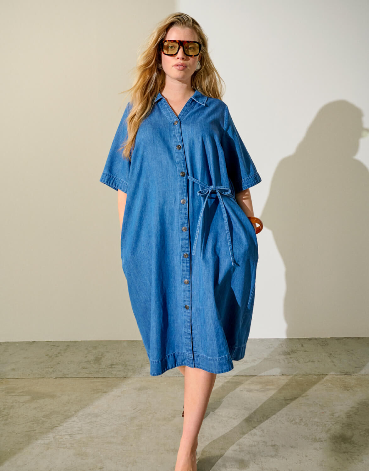 Jeanskl&auml;nningar