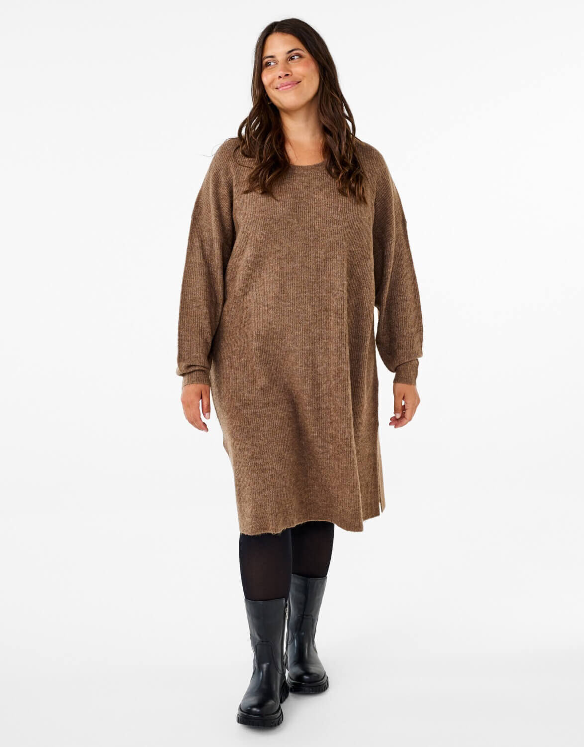 Vita a-linjeformade kl&auml;nningar