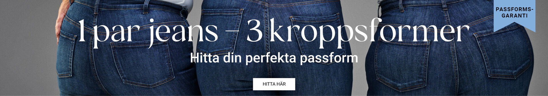 Jeans i stora storlekar för dam - Storlek 42-64 - Zizzi