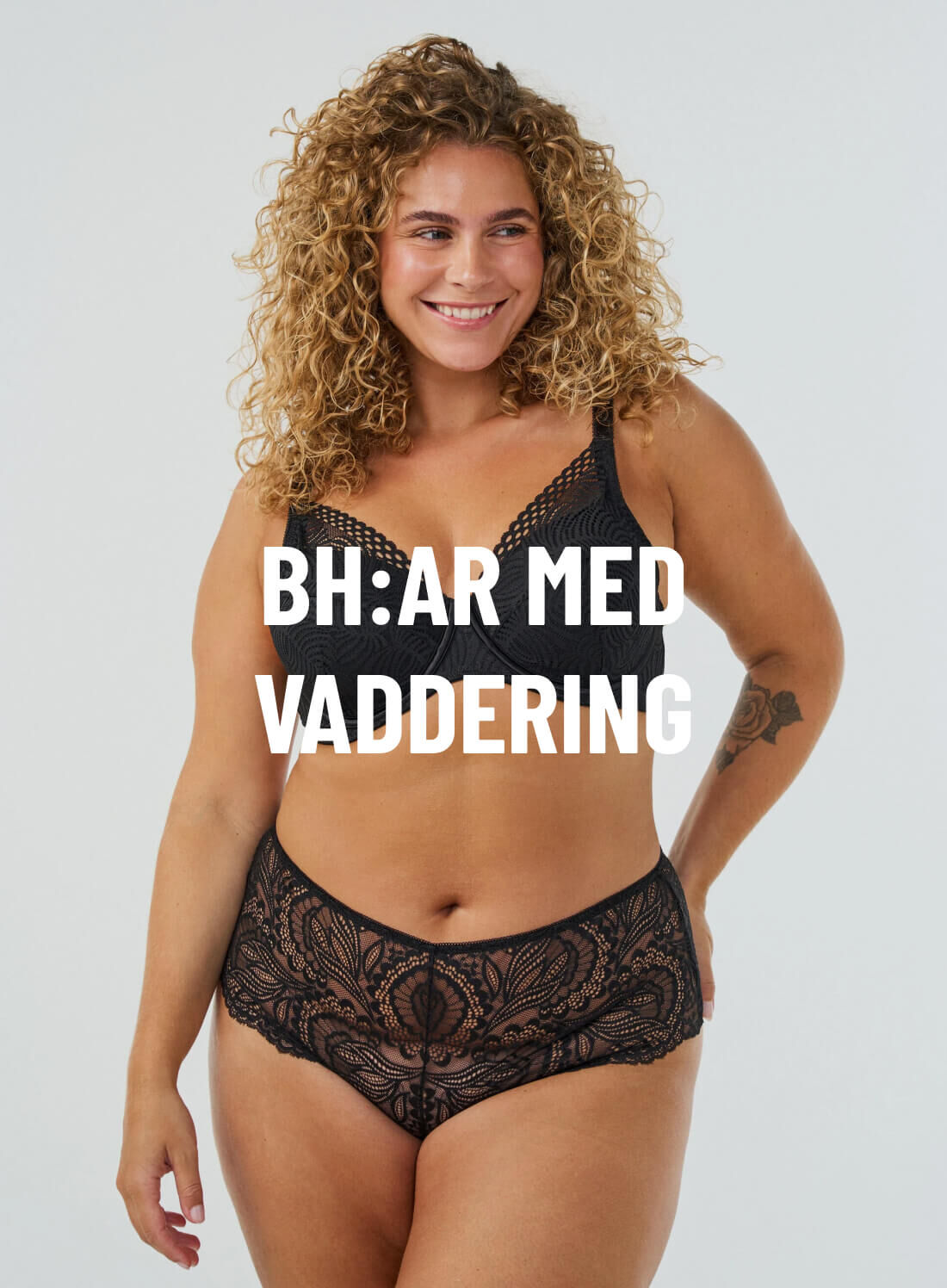 BH:ar med vaddering i stora storlekar f&ouml;r dam - Storlek 85E-115H - Zizzi