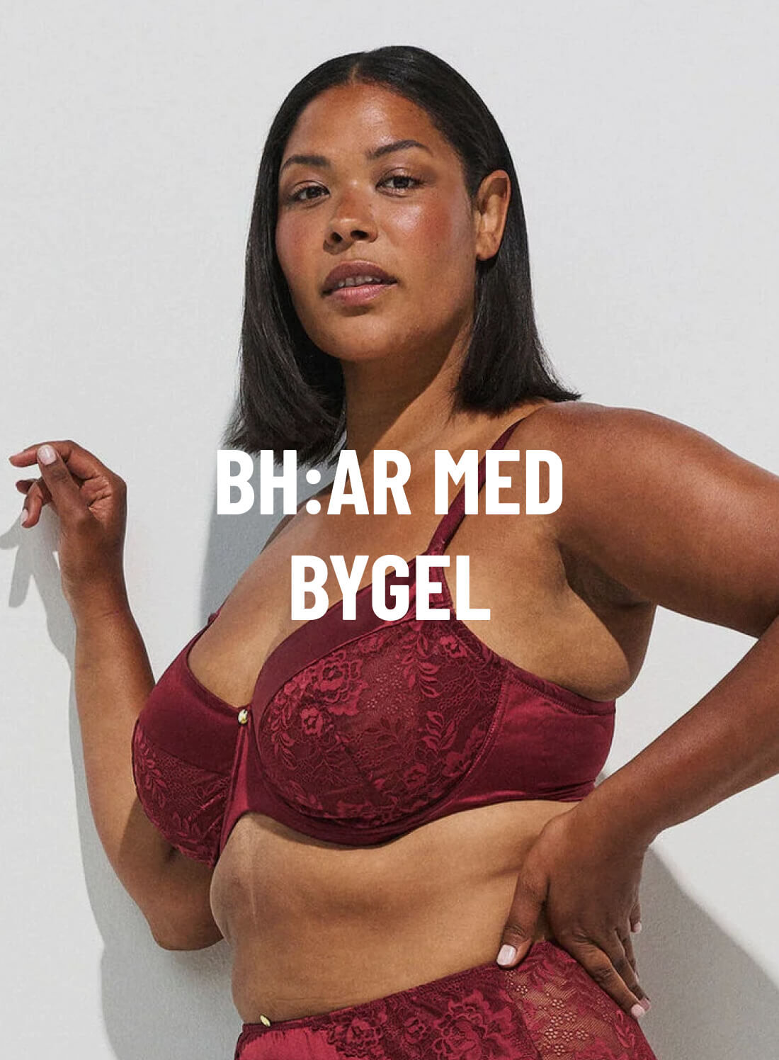 BH:ar med bygel i stora storlekar f&ouml;r dam - Storlek 85E-115H - Zizzi