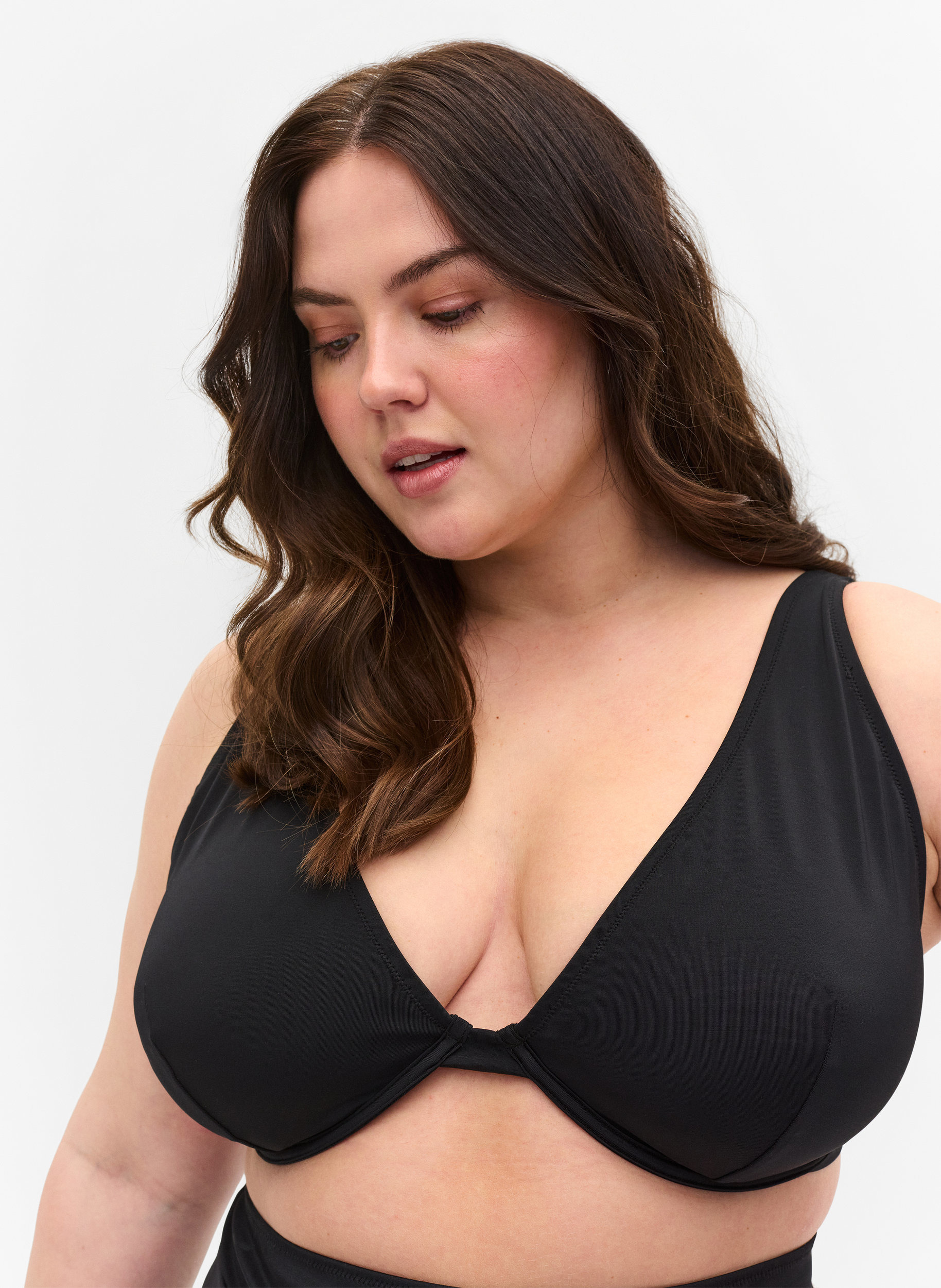 Bikini-bh med bygel, Black, Model