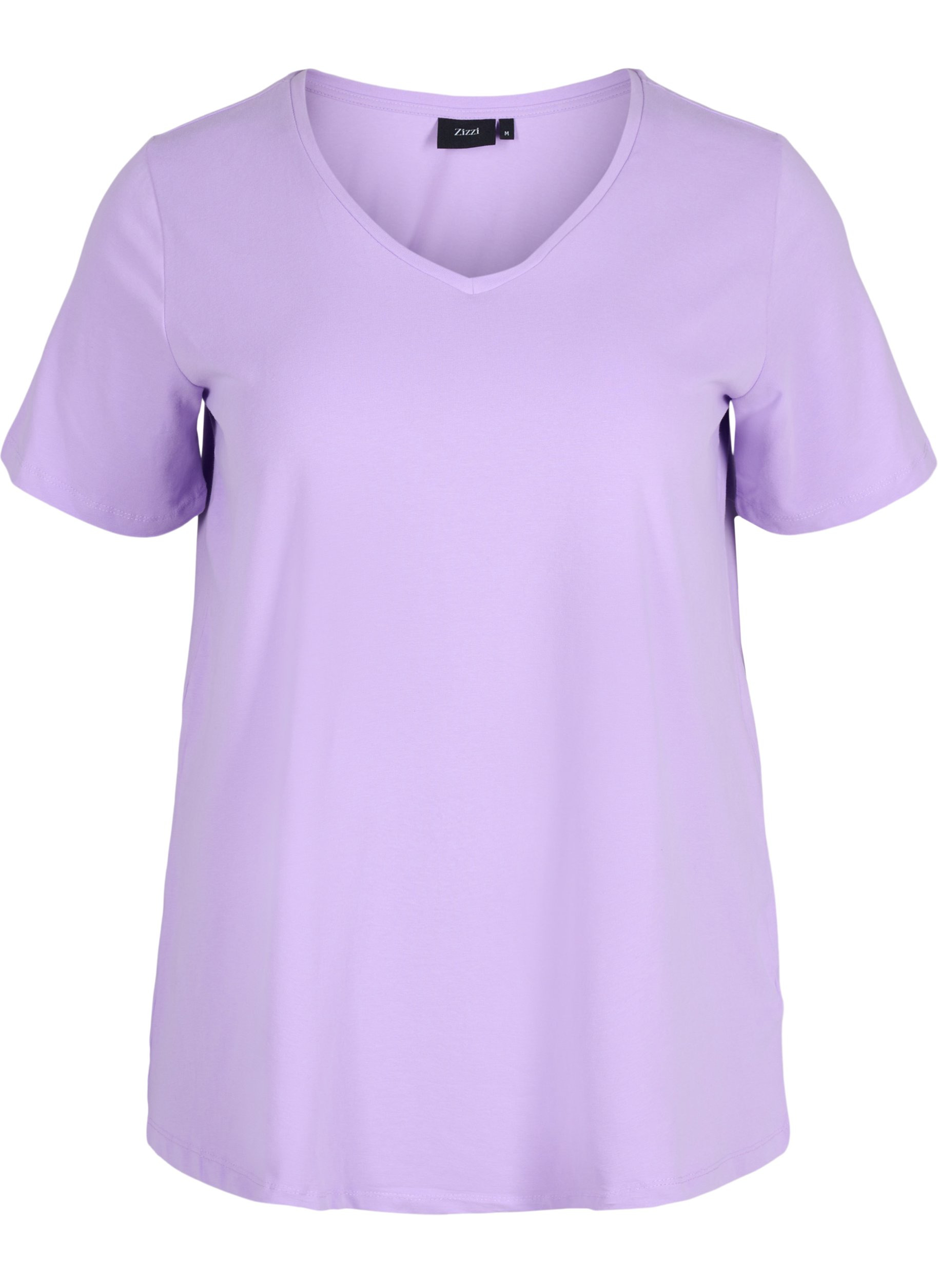 Basis t-shirt, Purple Rose, Packshot image number 0
