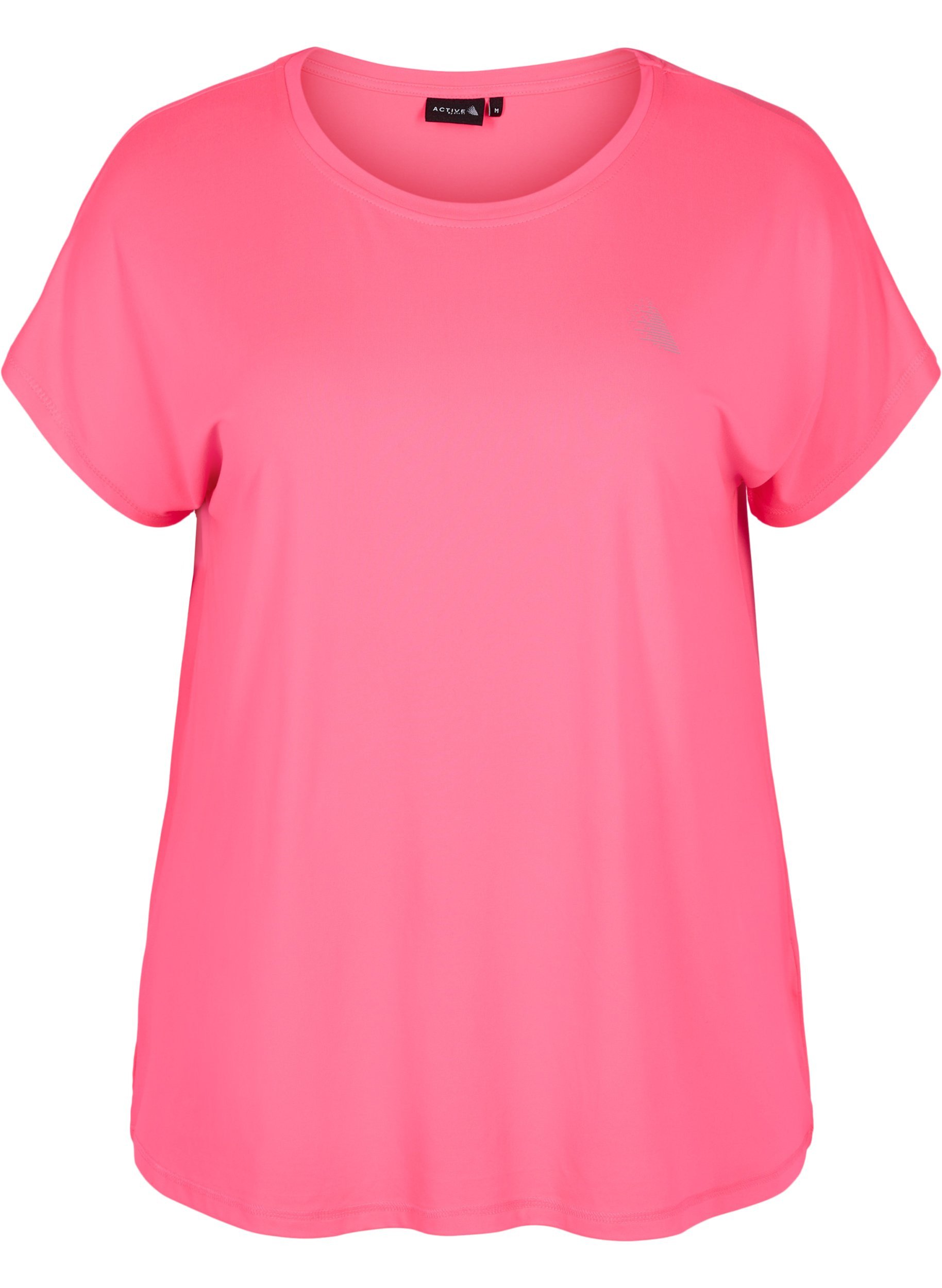 T-shirt, Neon pink