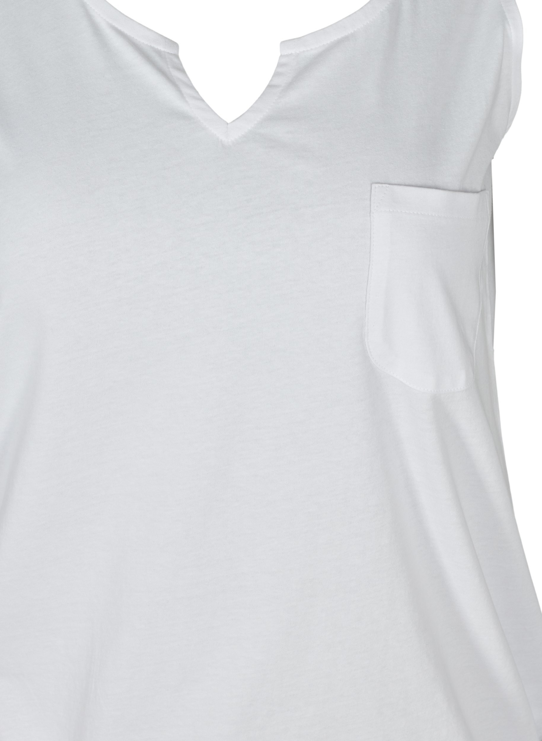 Enfärgat linne i bomull, Bright White, Packshot image number 2