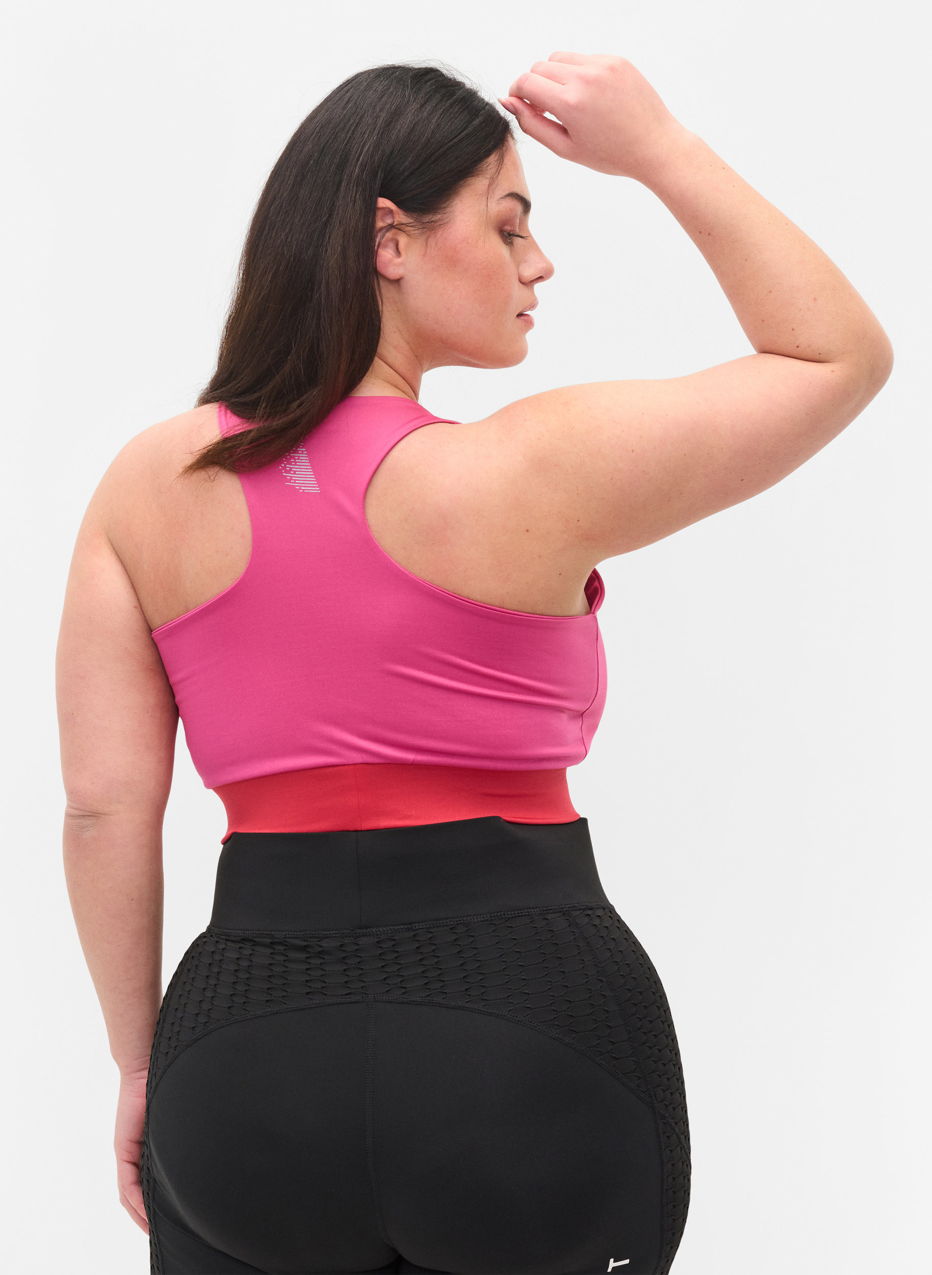 Sport-bh med mesh, Fuchsia Purple, Model