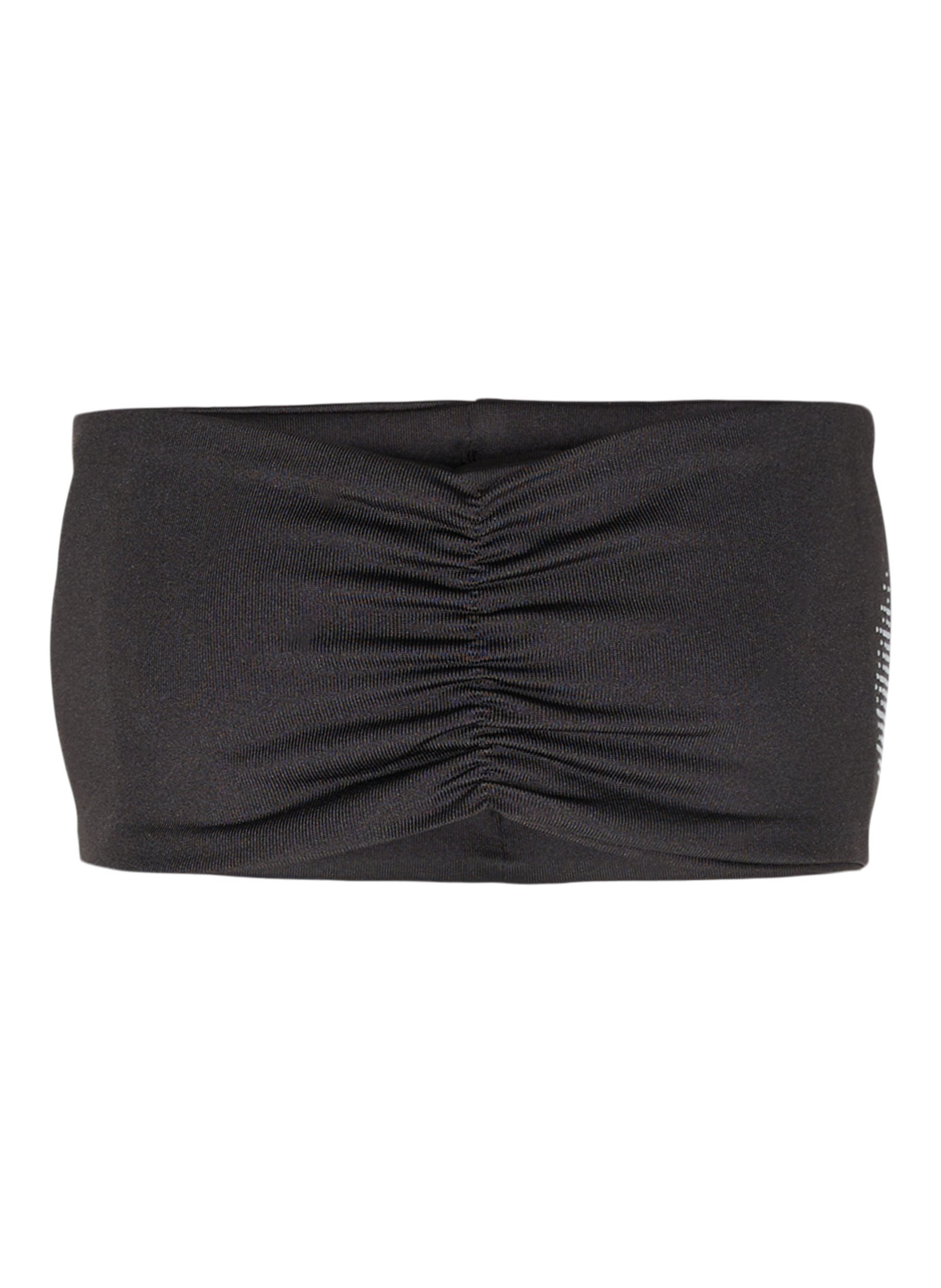 Pannband med drapering och reflex, Black, Packshot image number 0