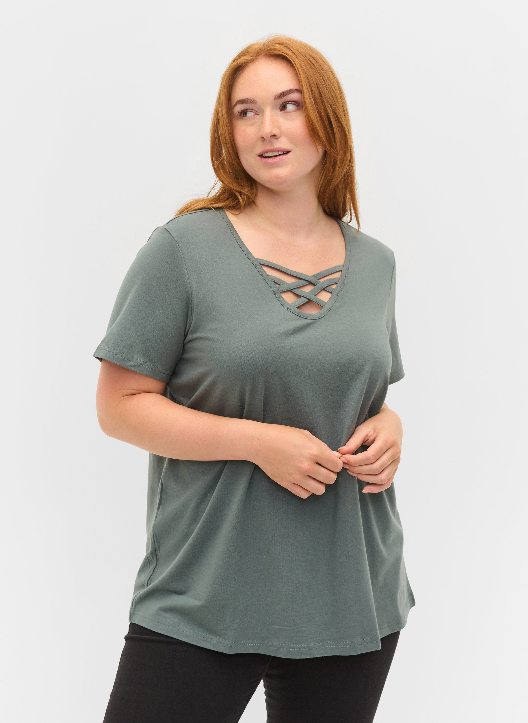 T-shirt, Balsam Green, Model image number 0