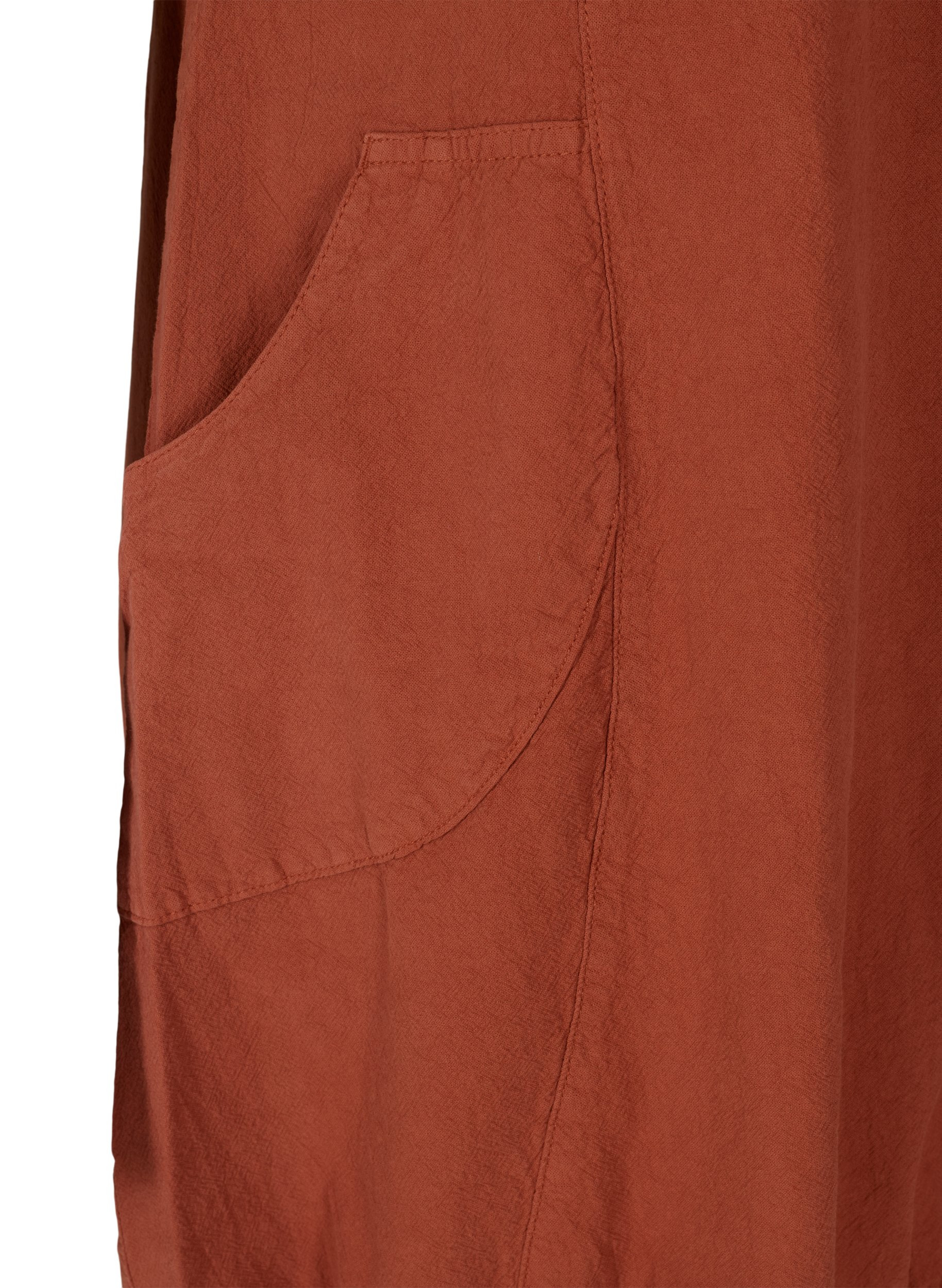 Kortärmad klänning i bomull, Arabian Spice, Packshot image number 3