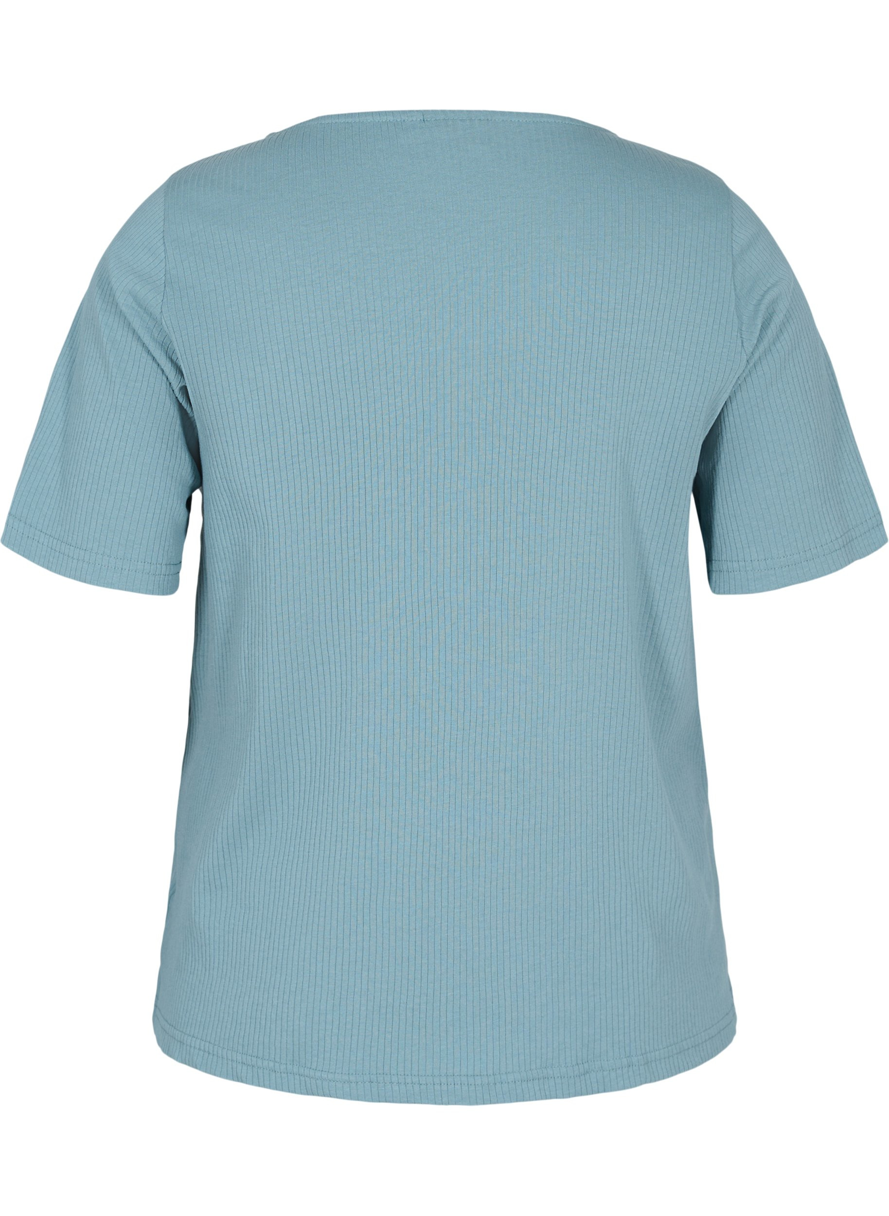 T-shirt med knappar, Goblin Blue, Packshot image number 1